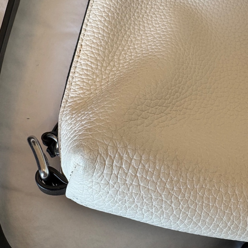 Rag & Bone Elliot Cream/Off White And Black Cross… - image 5